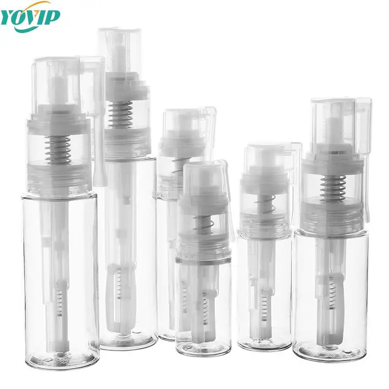 14/18/25/35/50/60ml Plastic Powder Atomizer Bottle Travel Sprayer Talc Emulsion Spray Travel Container Sub-Bottle Accessories