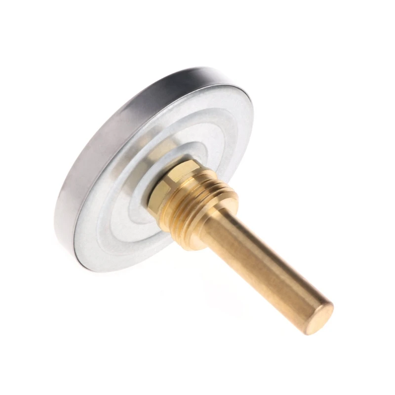 Высокоточный водный термометр с циферблатом горизонтальный алюминиевый