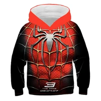 marvel cool spiderman print sweatshirt hoodie kids clothing boys sweatshirts casual sweatshirts 2022 winter coat thin section