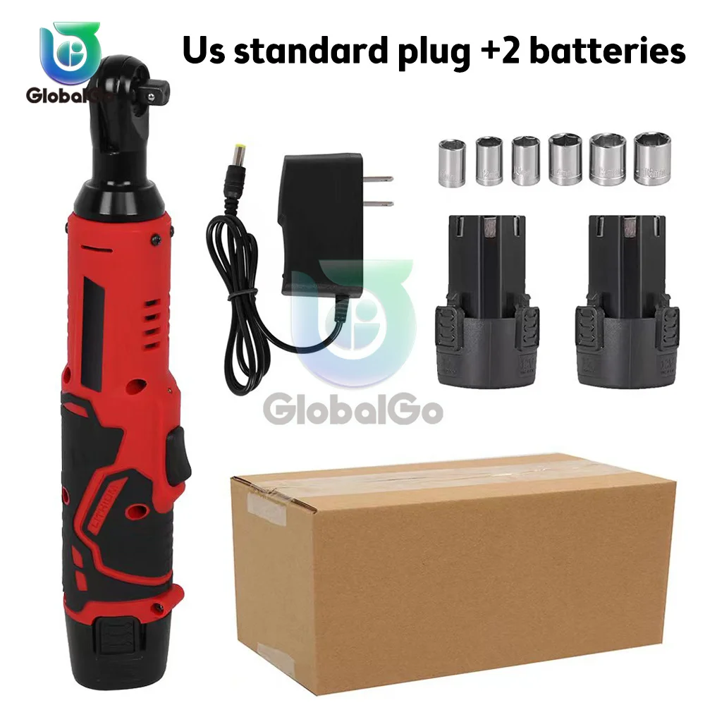 12V 40N.m Cordless Impact  Electric Wrench 3/8 Ratchet Wrenc