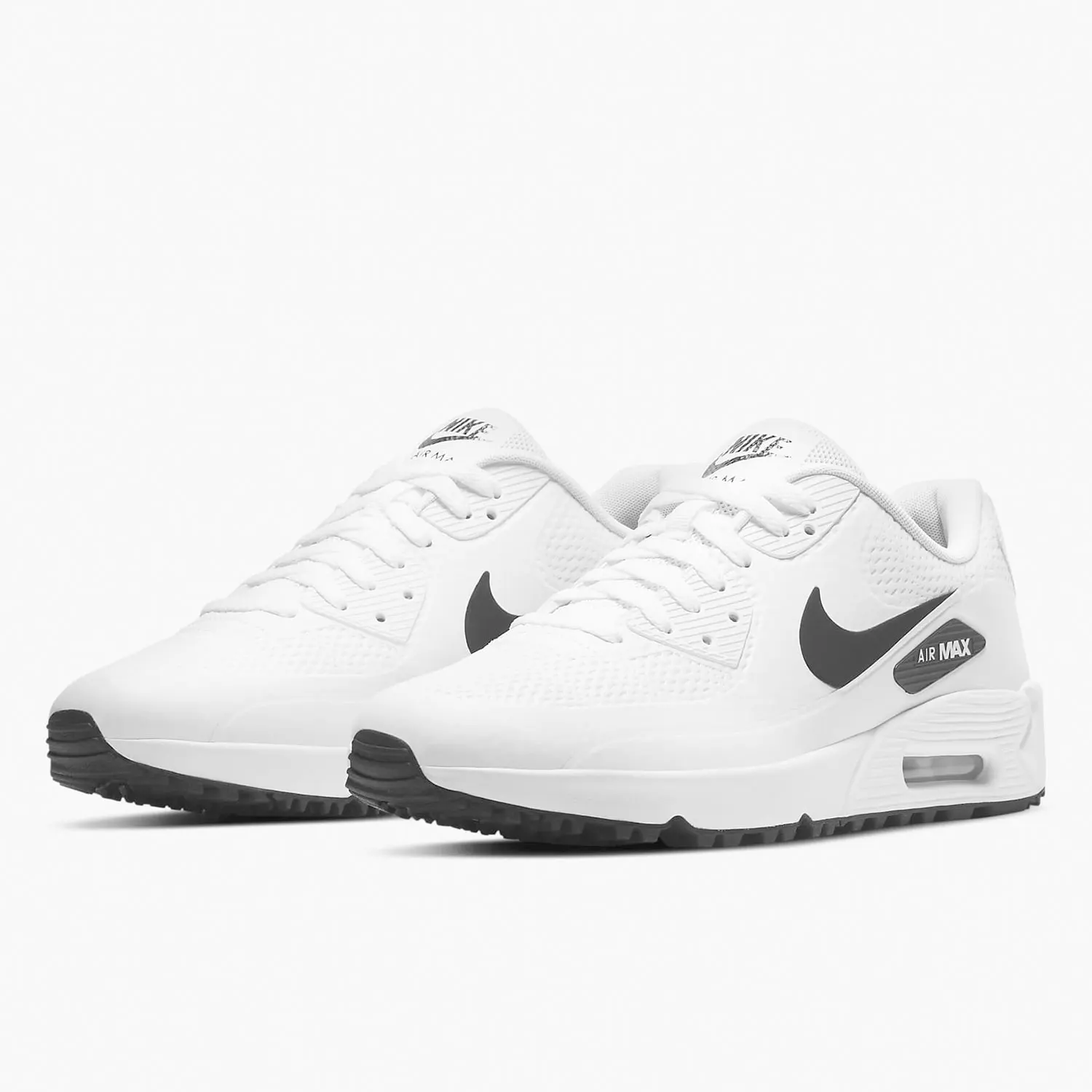 Фото Оригинальные мужские спортивные кроссовки для гольфа Nike AIR MAX 90G CU9978-101 №1