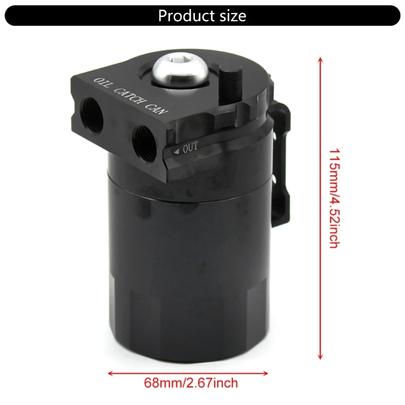 Маслоуловитель с перегородкой маслоуловитель дыхательным фильтром 300 мл