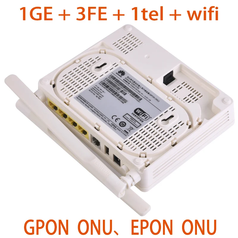 Оригинальный металлический адаптер EG8141A5 1GE + 3FE 1tel Wifi Gpon ONU EPON ONT HS8145C модем FTTH