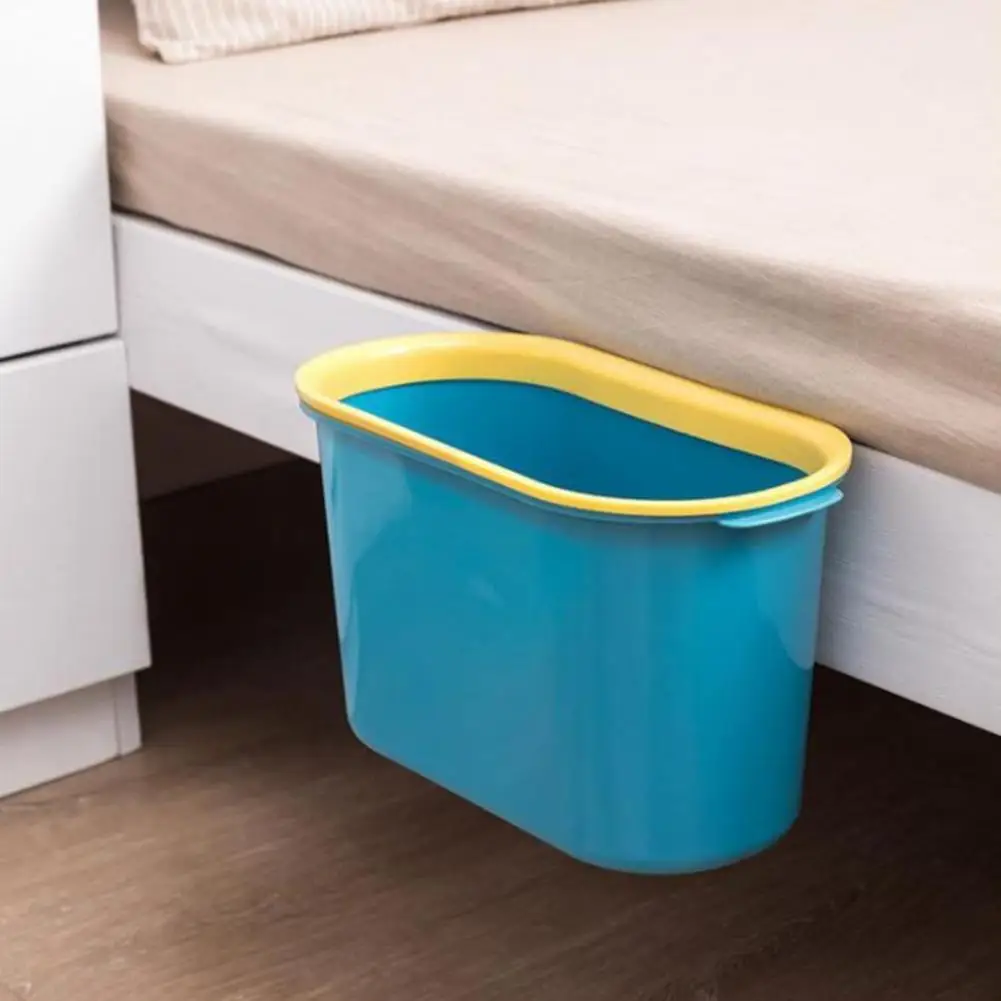 

Practical Kitchen Storage Container 2 Colors Storage Bin High Capacity Household Desktop Garbage Basket Storing