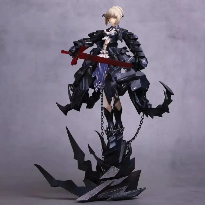 

Fate Night Saber Blackening Saba Battle Sword Saba Hand In Hand