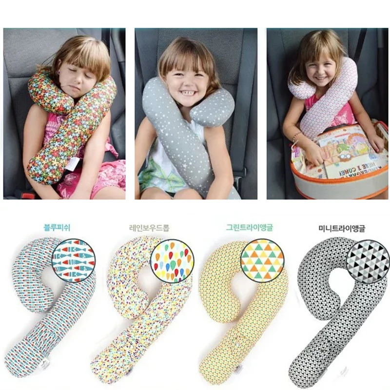 

Автомобильная подушка для шеи, артефакт для сна, Ортопедическая подушка для сна, Наплечные подушки для ремня безопасности, автомобильный плечевой коврик