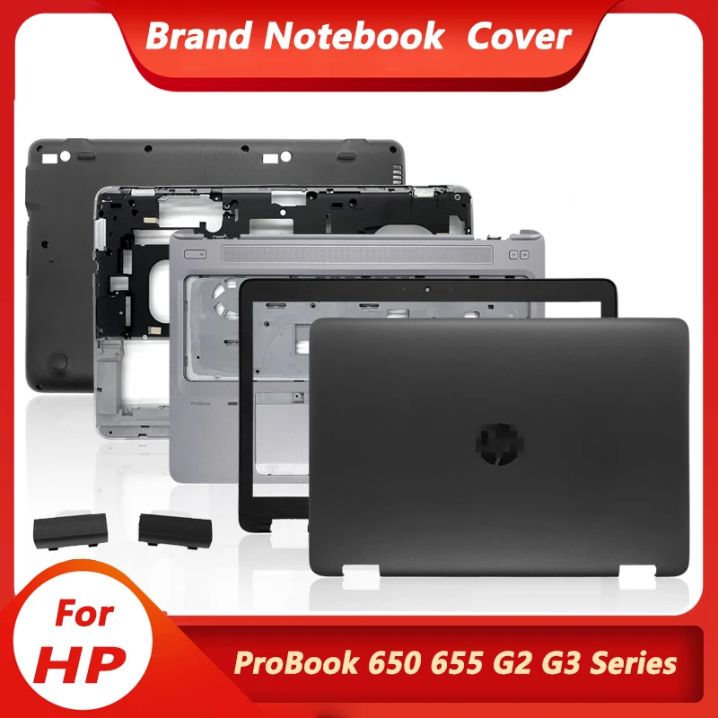 

Новый Упор для рук для ноутбука HP ProBook 650 655 G2 G3, задняя крышка для ноутбука с ЖК-дисплеем, передняя панель, Упор для рук, нижняя крышка двери, че...