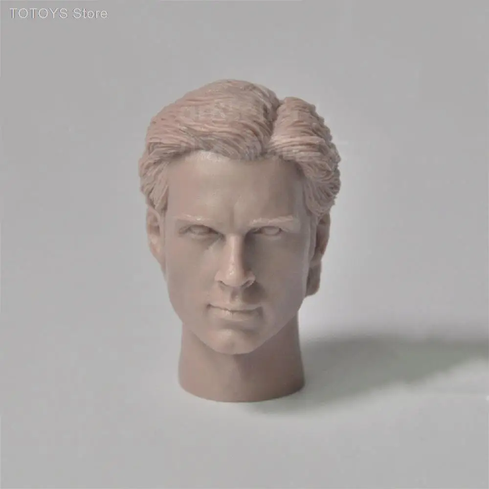 1/6 Неокрашенная голова лепка молодой Кларк Том резьба модель для 12-дюймовой