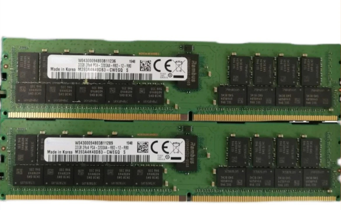 

RAM for M393A4K40DB3-CWE server memory stick 32G 2RX4 PC4-3200AA ECC RDIMM