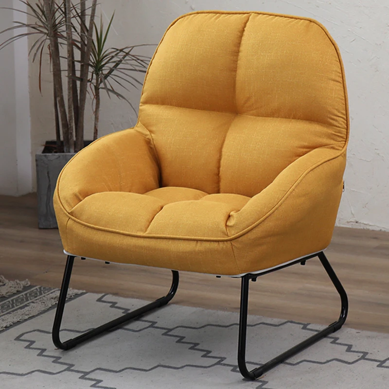 

Design Bedroom Chairs Modern Metal Nordic Style Mobile Floor Chair Vanity Single Balcony Muebles De La Sala Muebles De La Sala