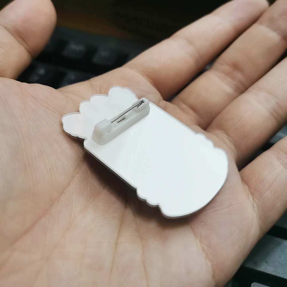 Military Enthusiasts Acrylic Brooch Chile Army Air Force Marine Corps Navy  Pins American Military Badges Jewelry Gift