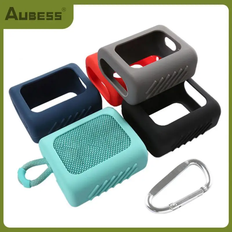

High Quality Smart Speaker Storage Shell Waterproof Silicone Protective Case For Go3 100 Sound Quality And Voice Recognition