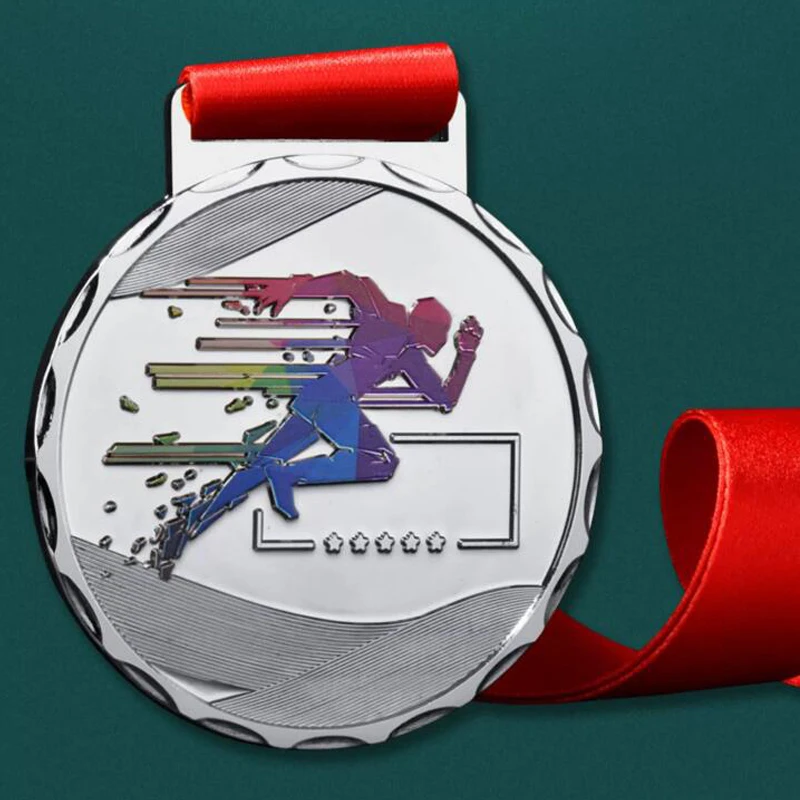 Металлическая марафонская медаль креативная Настройка сувениры для