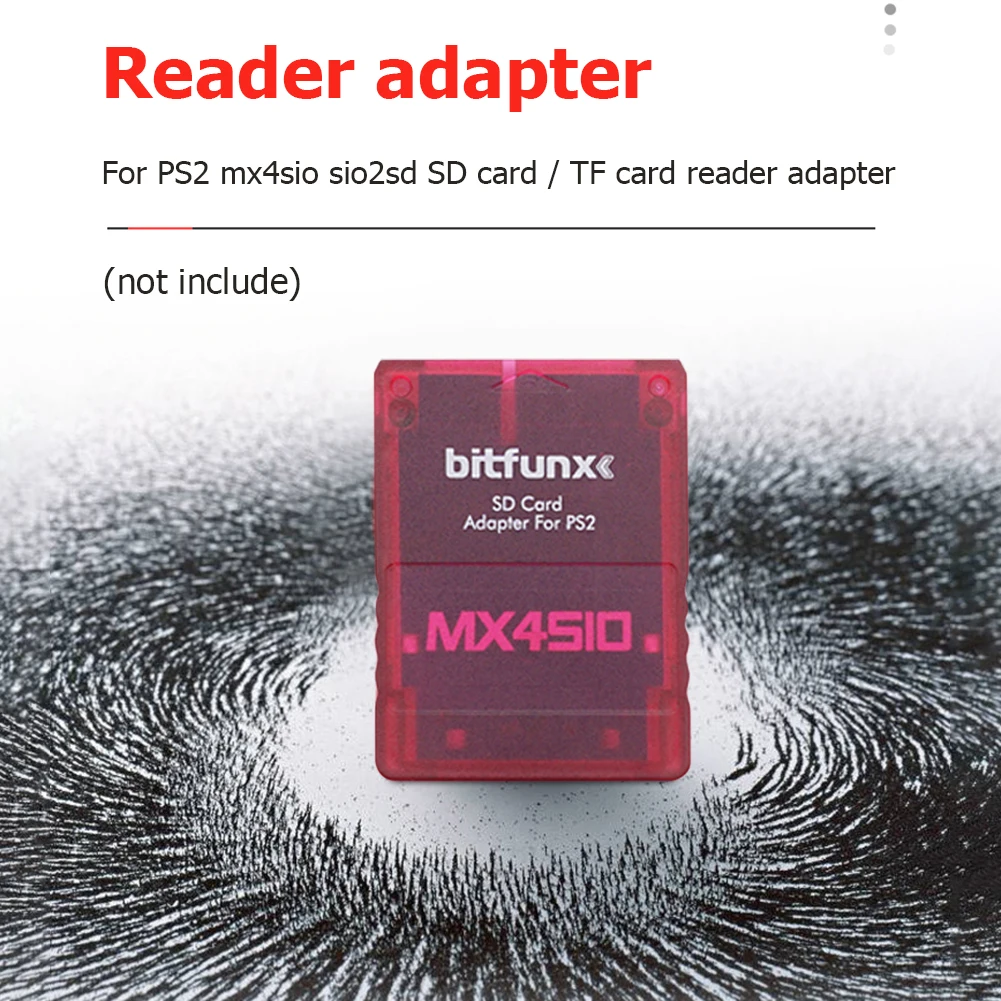 Прозрачный кардридер для PS2 MX4SIO SIO2SD консоли безопасная цифровая TF программа