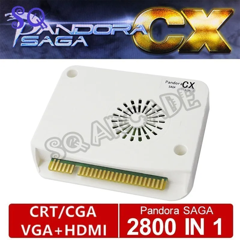 

Pandora Saga CX DX 2800/5000 in 1 Arcade Version Joystick Game Console Cabinet Machine JAMMA Mainboard PCB Multi HDMI VGA CRT