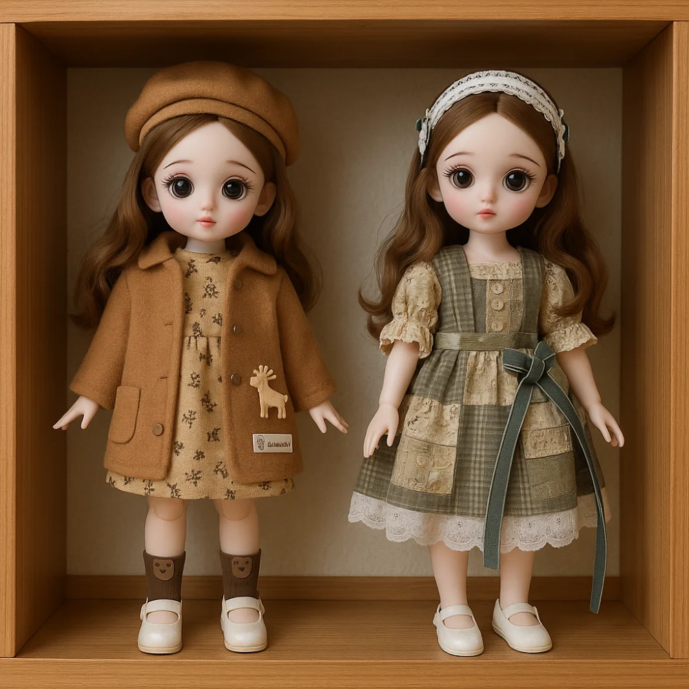 Фото 1/6 SD 30 см Bjd Doll с одеждой Привлекательные глаза с париком Макияж Принцесса Одеваются BJD Куклы с шаровым шарниром Элегантный №1