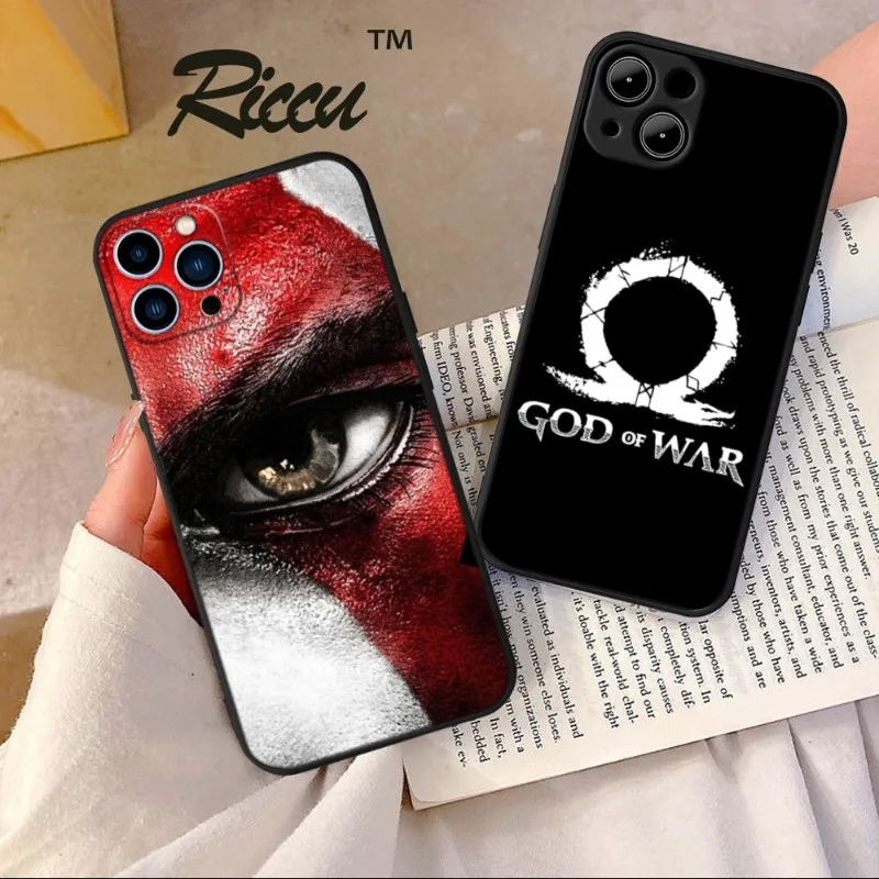 

Game Kratos God of War Phone Case FOR IPhone 14 13 11 12 Pro 8 7 Plus X Pro MAX XR XS MINI Soft Silicone Black Covers