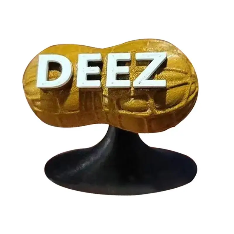 

Desktop Resin Ornament Tabletop DEEZ Peanut Resin Sculpture Delicate Texture Decorative Accessory For Mantel Tabletop And Car