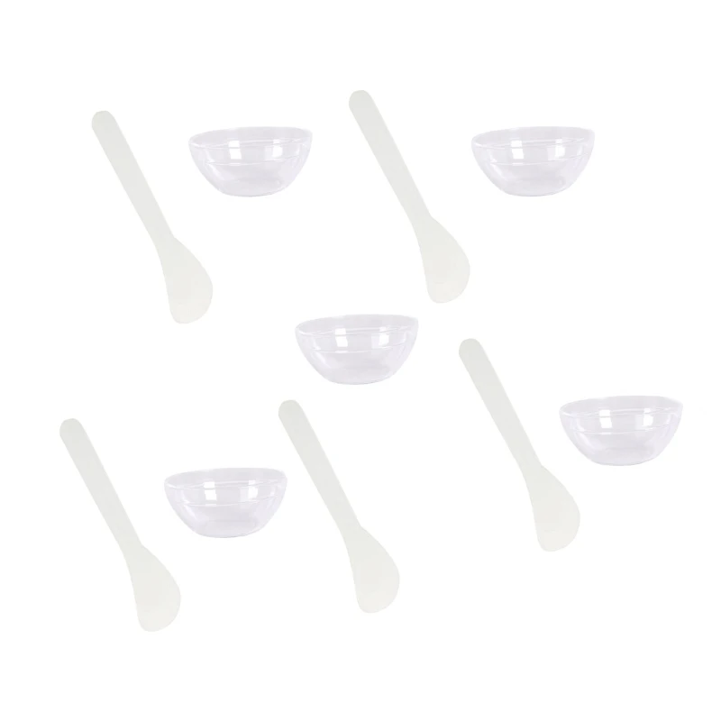 

10Pcs Face Mixing Bowl Homemade Bowl Face Applicator Cosmetic Supplies Spa Beauty Tool for Massage Body Face