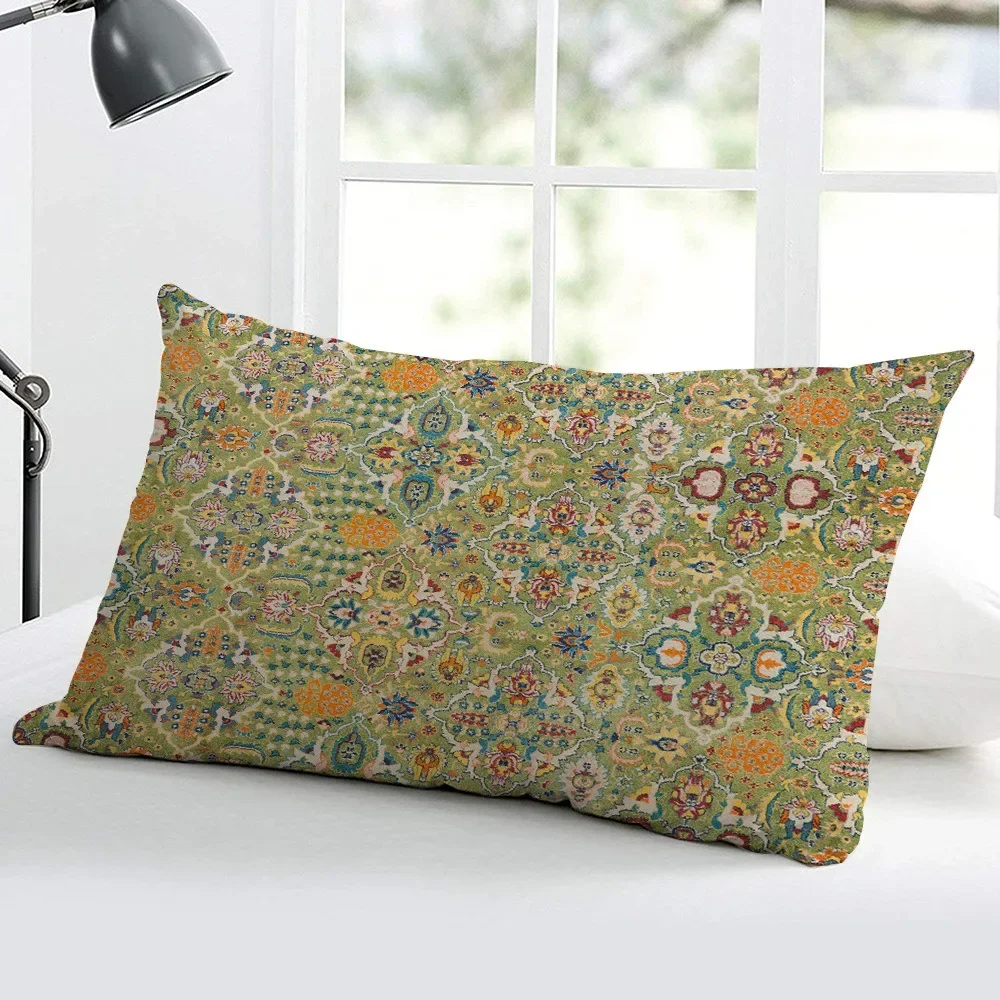 

Этнические плюшевые подушки 30х50/40х60 см