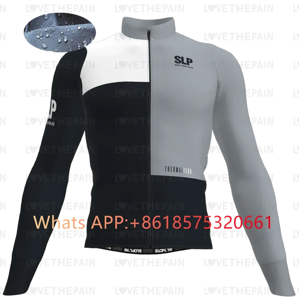Водонепроницаемая велокуртка Slp с длинным рукавом пальто унисекс для велоспорта