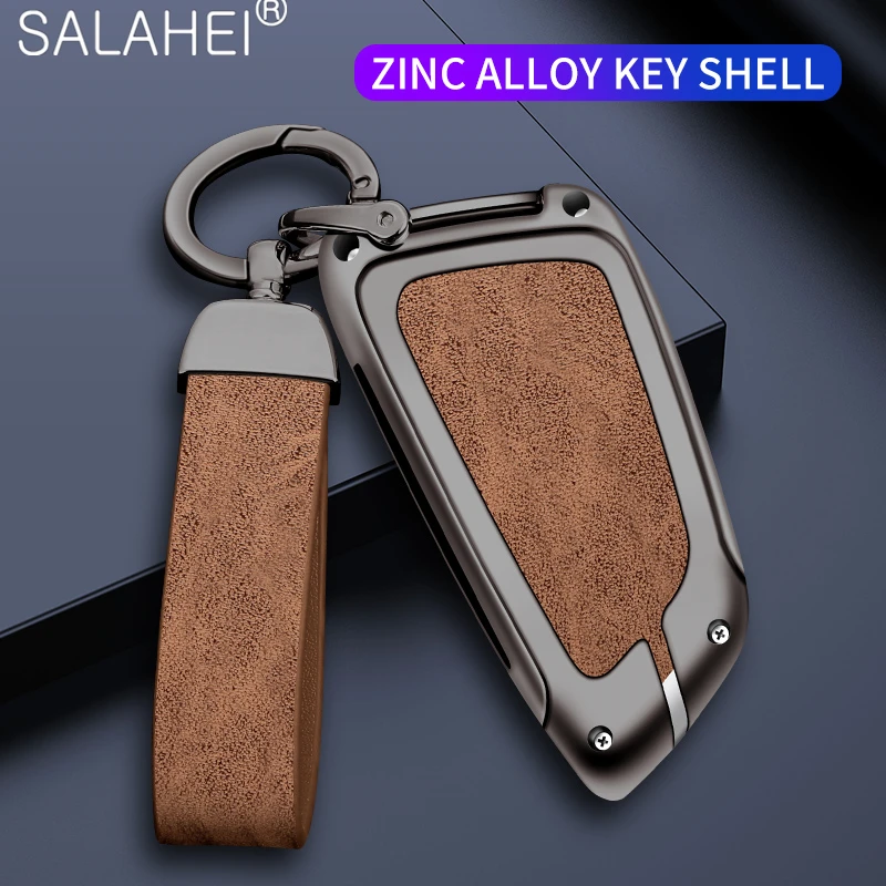 

Car Key Case Cover Holder Shell For BMW M X1 X3 X5 X6 X7 G20 G30 G11 F15 F16 G01 G02 F48 1 3 5 6 7 Series Keychain Accessories