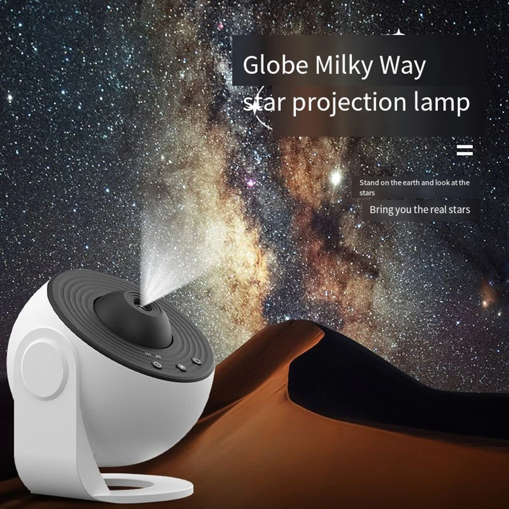 

Galaxy Star Projector LED Night Light Adjustable Timing Starry Sky Porjectors Lamp For Decoration Bedroom Home Children Gifts