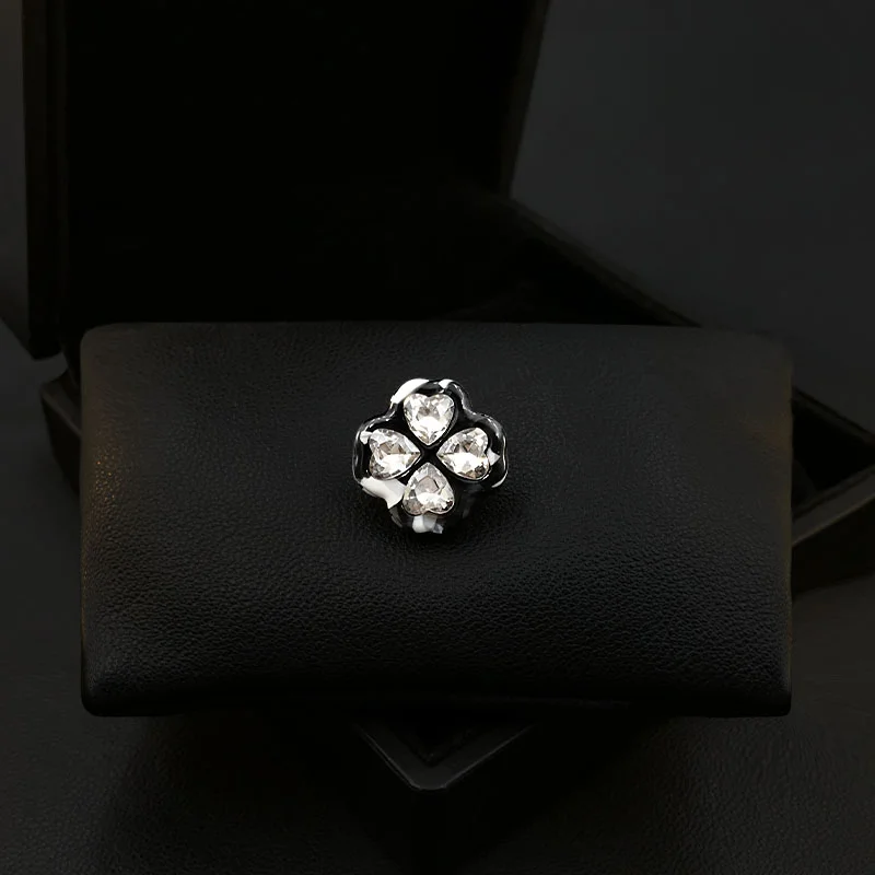 Женская Магнитная брошь Lucky в виде четырехлистного клевера летняя для одежды