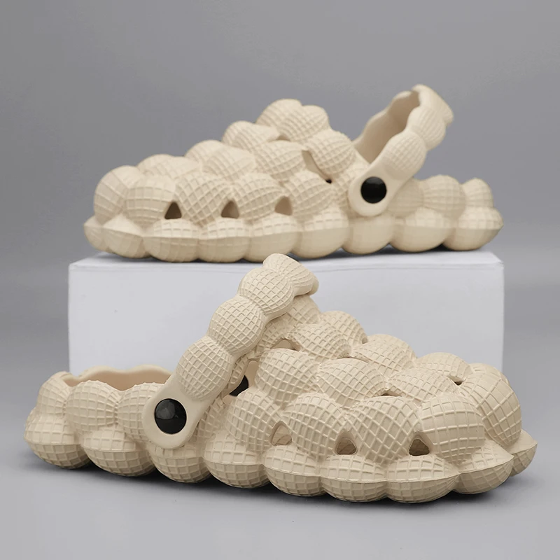 

Сандалии женские на плоской подошве, удобная летняя обувь, тапки для ванной, Повседневные Симпатичные Шлепанцы из ЭВА для спальни, сабо, 2023