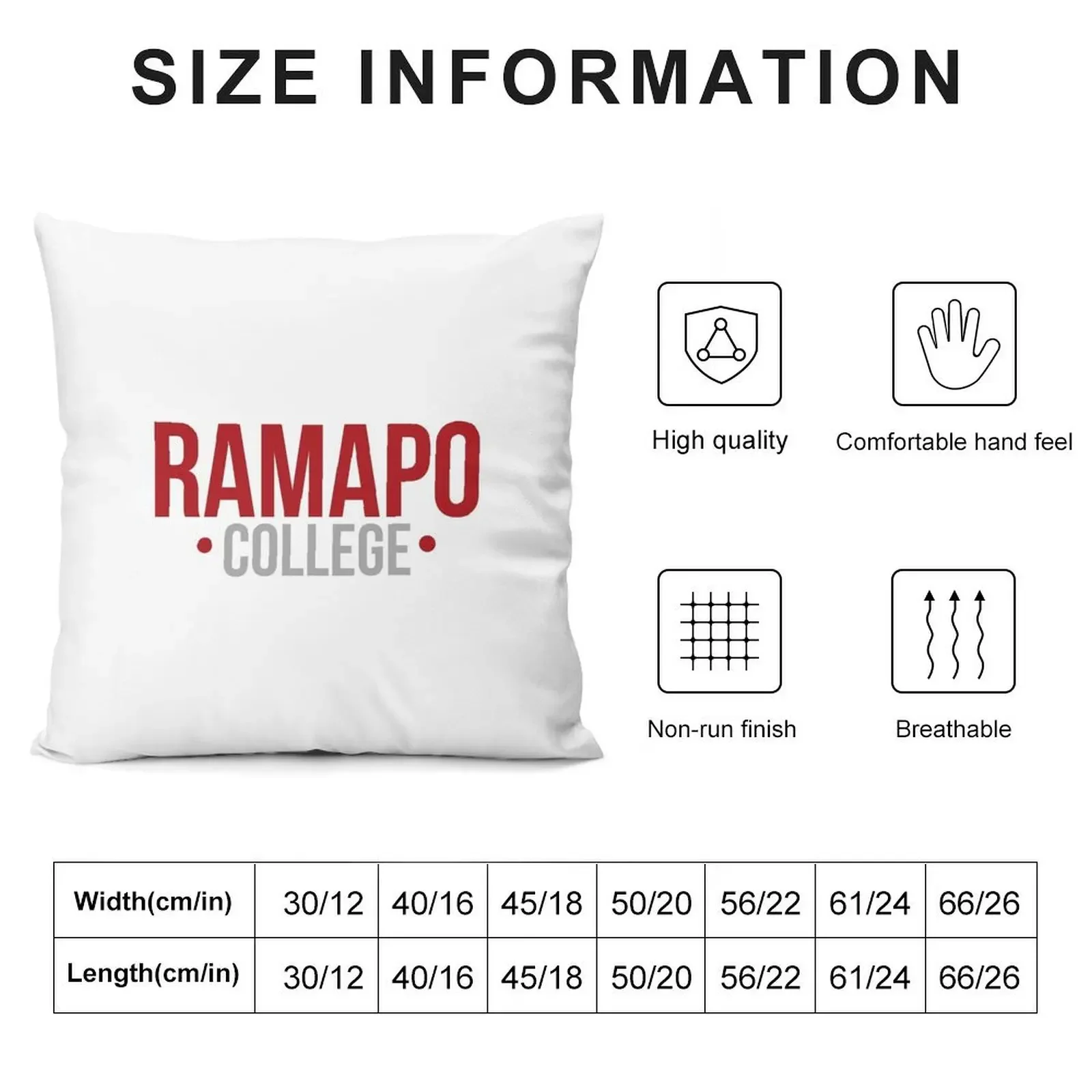 Ramapo College NJ декоративная подушка рождественские наволочки наволочка осенняя