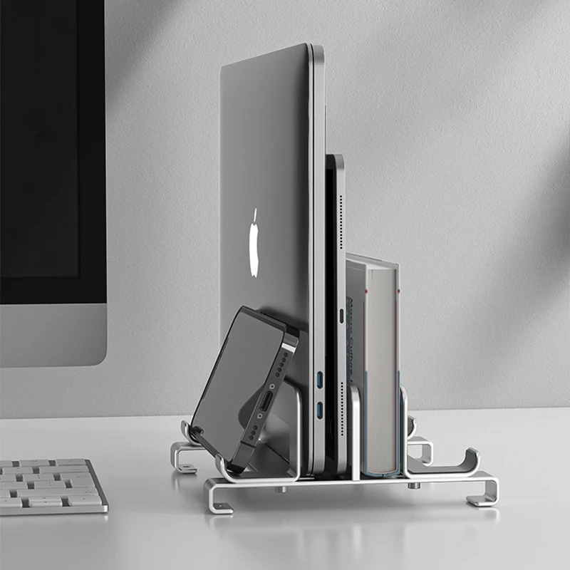 

Storage rack laptop carbon steel bracket base desktop heat dissipation storage rack laptop desk standing desk monitor stand