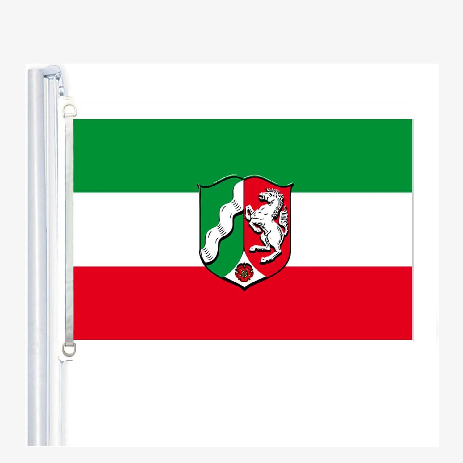 

North Rhine Westphalia flag,90*150CM ,100% polyester, banner,Digital Printing