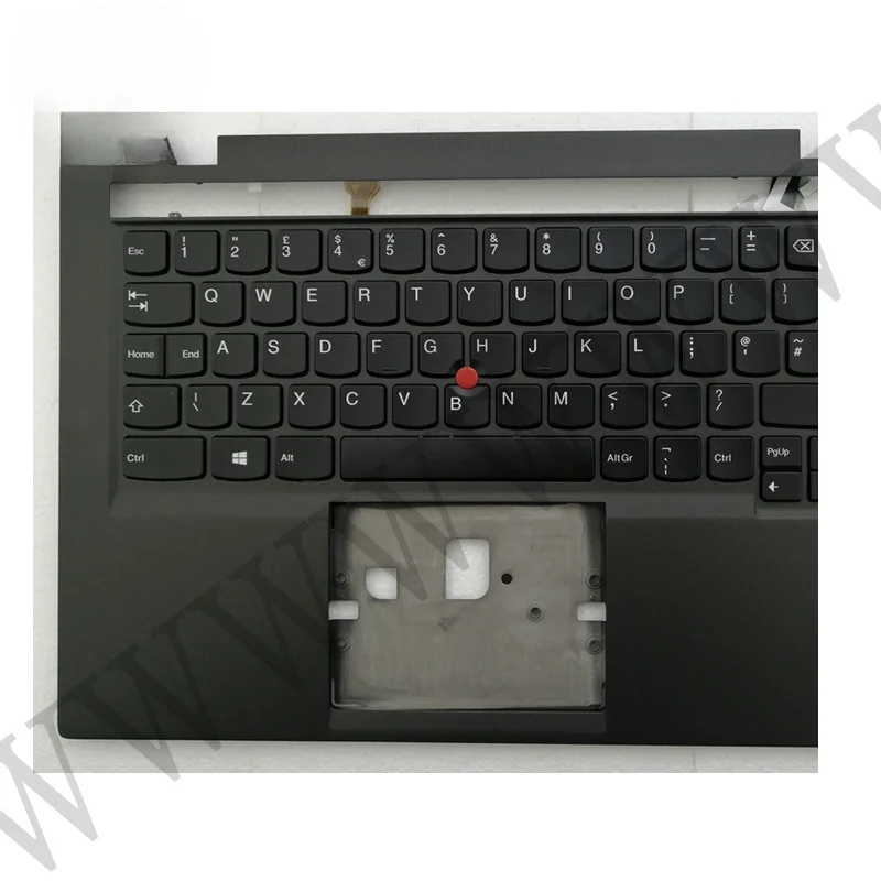 Фото Новая английская клавиатура QCL для ноутбука Lenovo ThinkPad X1C 2014, X1 Carbon Gen 2, тип 20A7 20A8, с подсветкой, раскладка UK №1