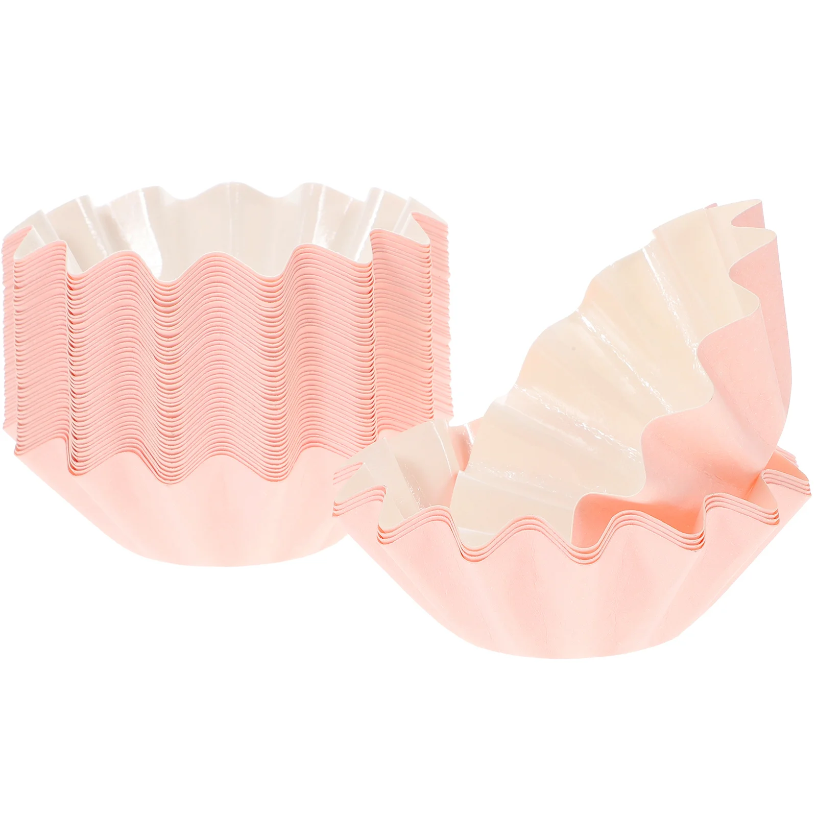 

50Pcs Cake Wrappers Muffin Cups Round Cupcake Wrappers Cake Paper Cups