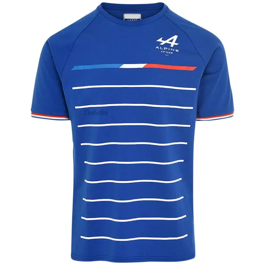 Футболка с короткими рукавами Team Alpine F1 голубой édition 2022 новая коллекция T-Shirt01 |