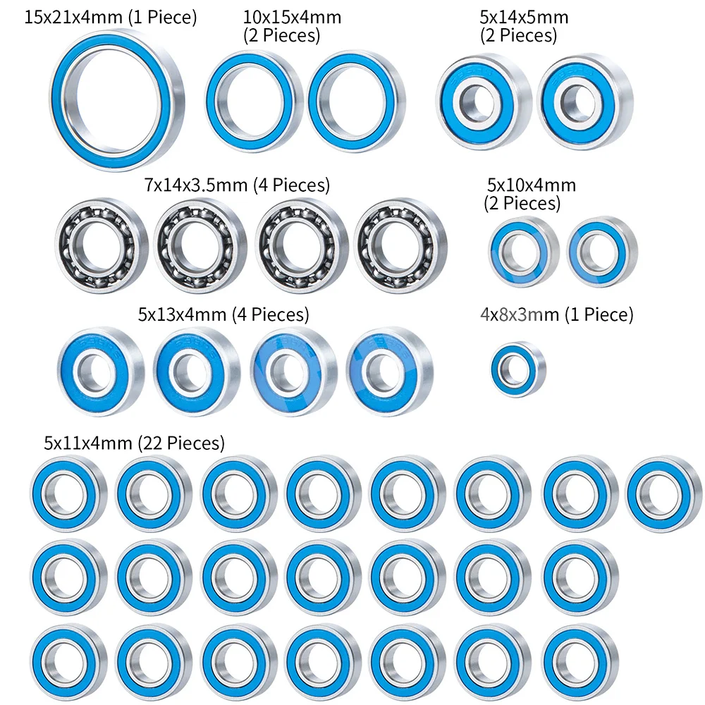 Рисунок 2 - набор синих подшипников YEAHRUN
