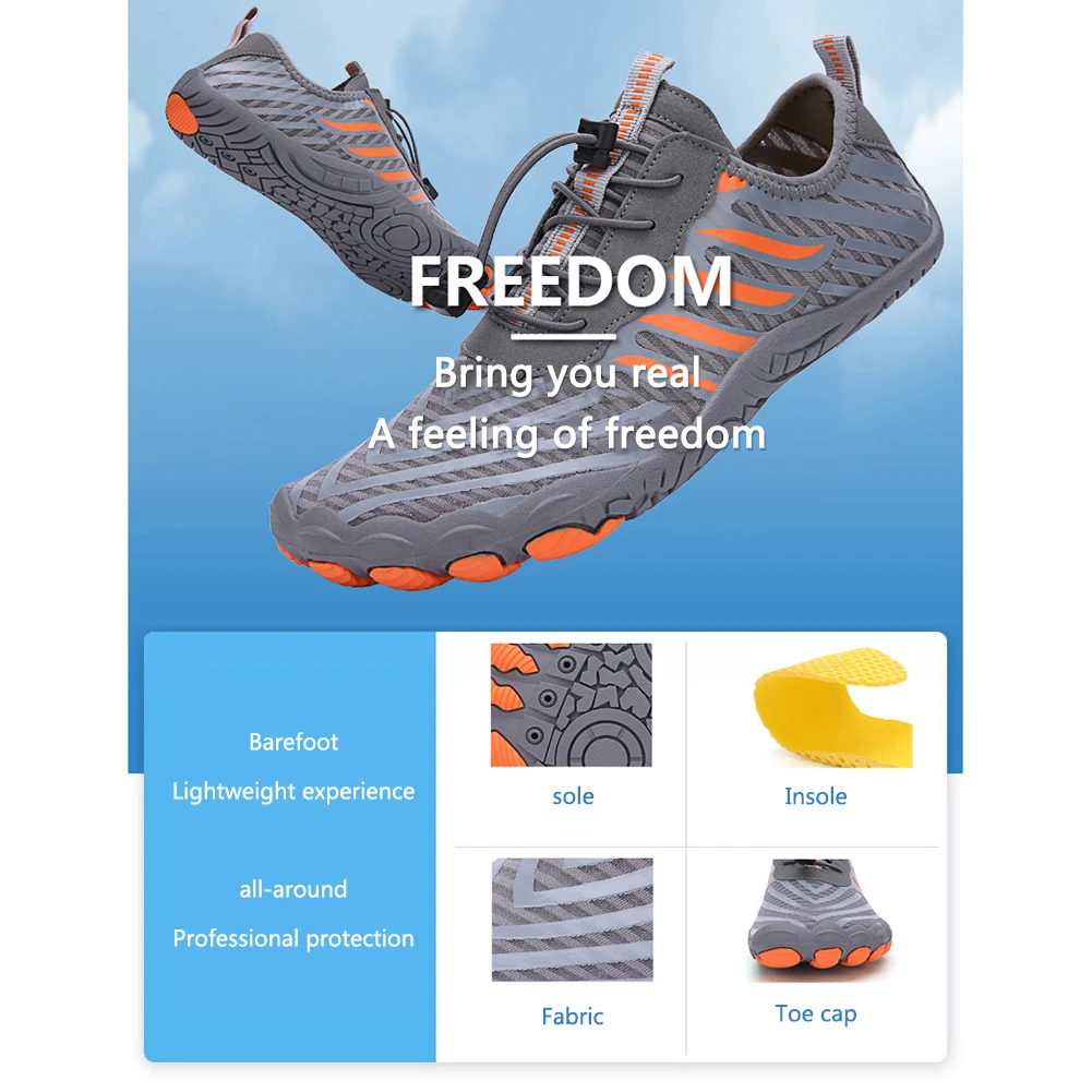 Women Summer Sports Sandals Water Shoes Men Barefoot Beach Shoes Breathable Quick Dry River Sea Aqua Sneakers Beach Sneakers