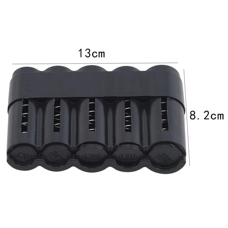 Пластиковая коробка для хранения монет