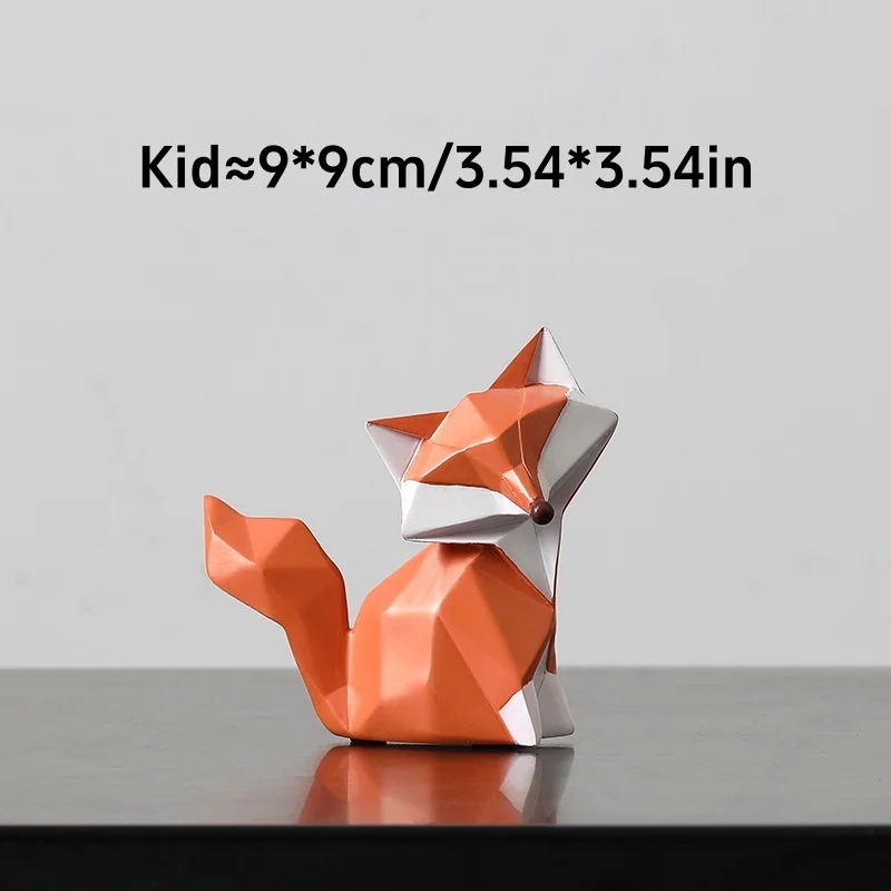 

Скульптура лисы из полисмолы