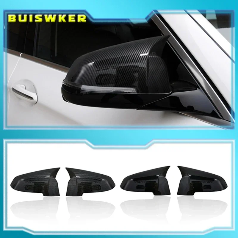 Боковая крышка зеркала заднего вида из углеродного волокна для BMW 5 6 7 серии F10 F11 F18