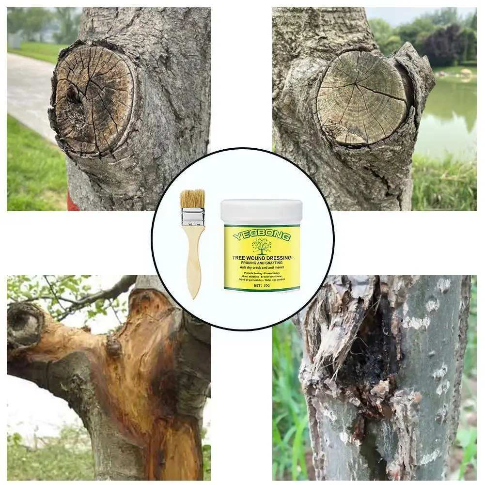 

Повязка для ран на дереве, 30 г/100 г