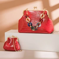 2022 new trendy high quality messenger bag elegant chain handbag womens small purse