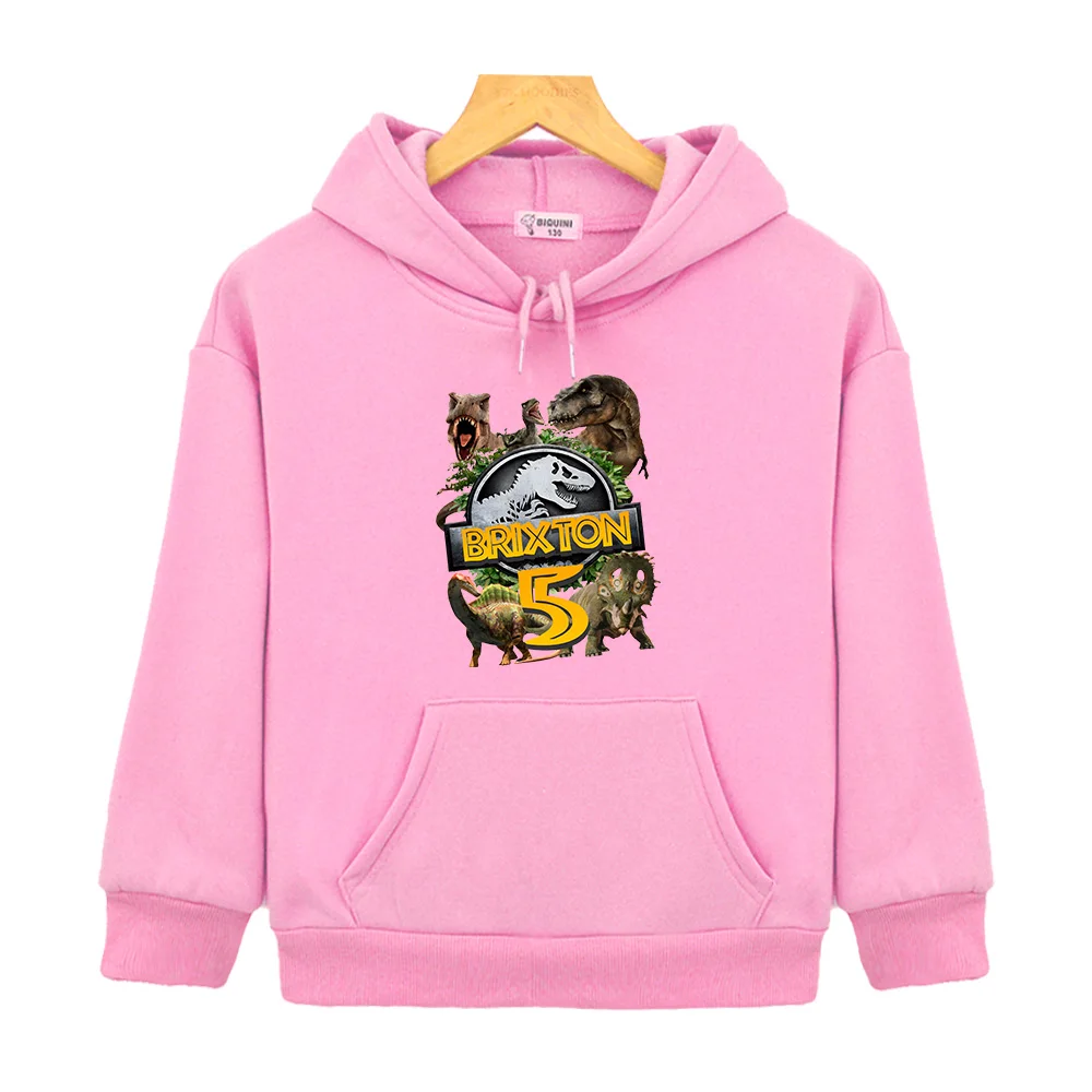 

Толстовка Indominus Rex Dinasour с принтом, Повседневная Удобная Толстовка с длинным рукавом, уличная одежда для мальчиков и девочек, пуловер с капюшоном