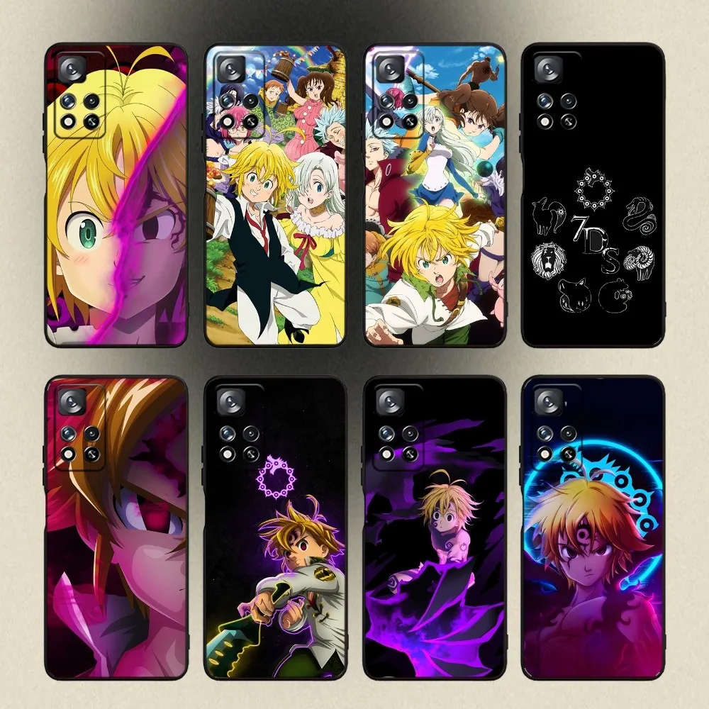 The Seven D-Deadly Sins Phone Case For Samsung Galaxy A20 A21s A22 A31 A32 A52 A53 A72 73 A80 A91 Soft Black Cover
