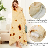 new pizza blanket facecloth blanket burrito blanket office nap blanket indian flying pie blanket