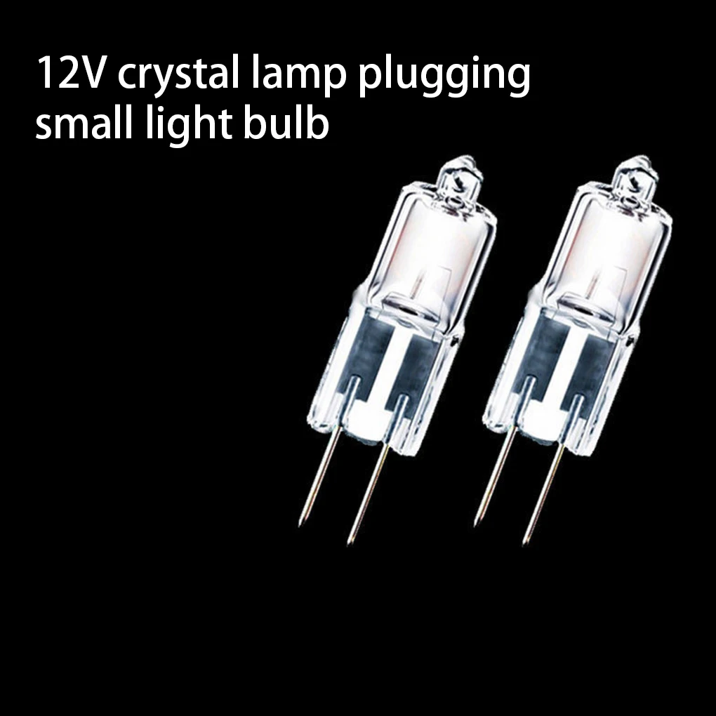 

10Pack Halogen Light Bulbs Practical Warm White Clear Capsule Lamps Bulb