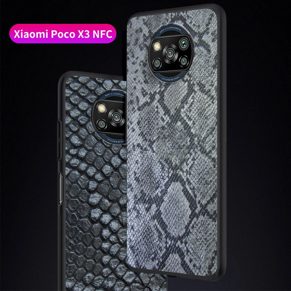 Силиконовый чехол из змеиной кожи для Xiaomi 8 Lite 9 9T 10T 11 11T 12 Pro 12X A1 A2 A3 5X 6X CC9E - купить
