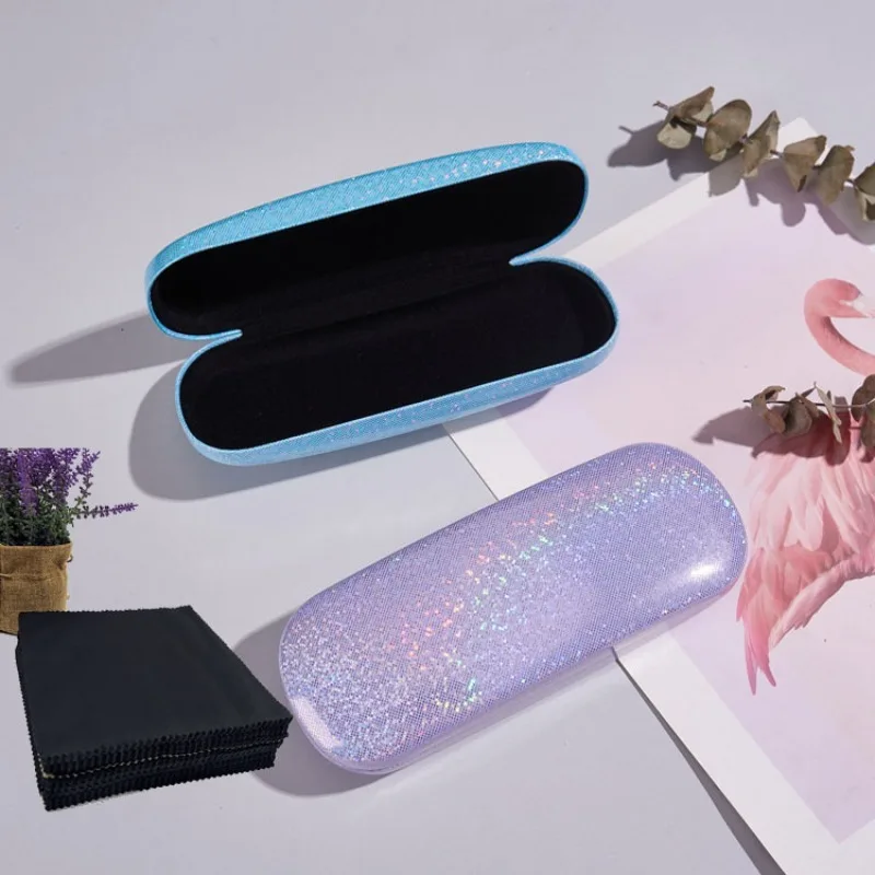 1 шт. модный и простой футляр для очков близорукости - лазерная технология