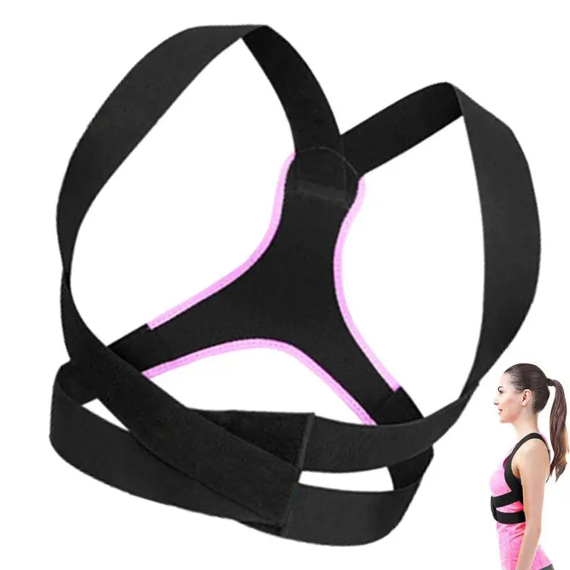 

Back Brace For Posture Hunchback Correction Belt Breathable Adjustable Straightener For Upper Spine SupportNeck Shoulder Back