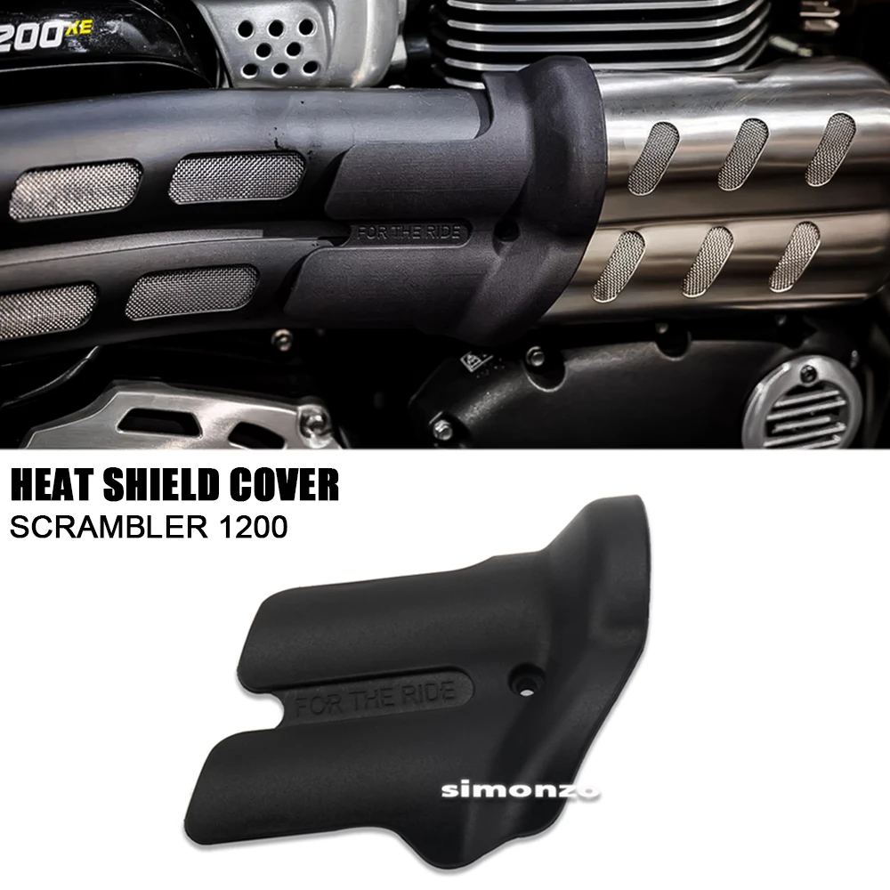 

Скремблер 1200, аксессуары для нового мотоцикла Scrambler1200, протектор выхлопной трубы, теплозащитная крышка, пластиковая защита от ожогов